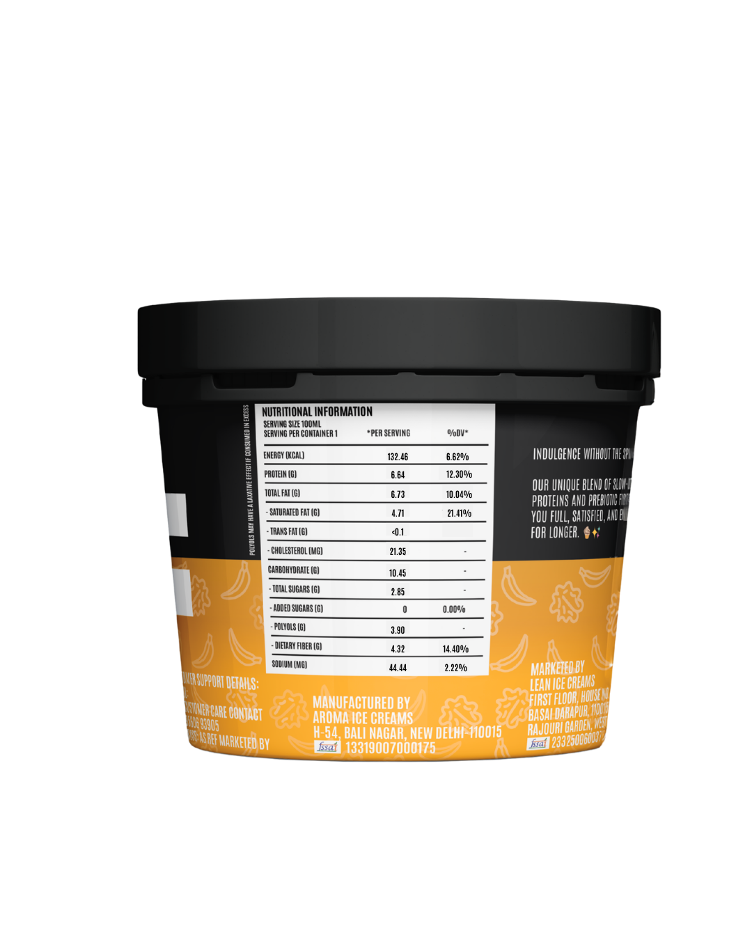 Banana Walnut nutritional info