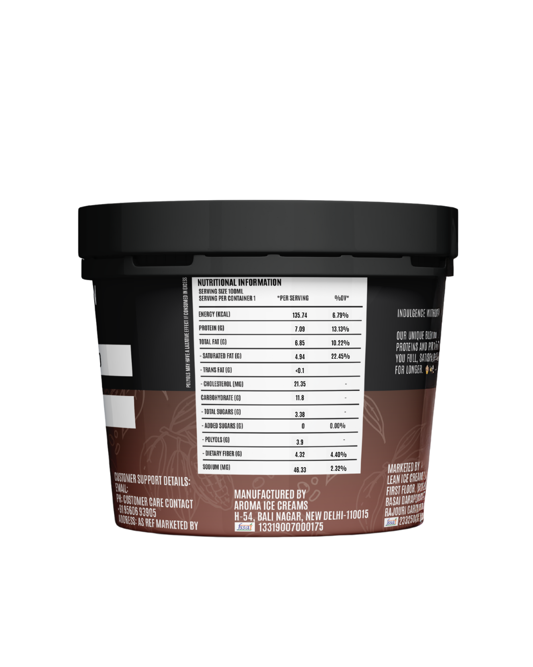 Choco Almond nutritional info
