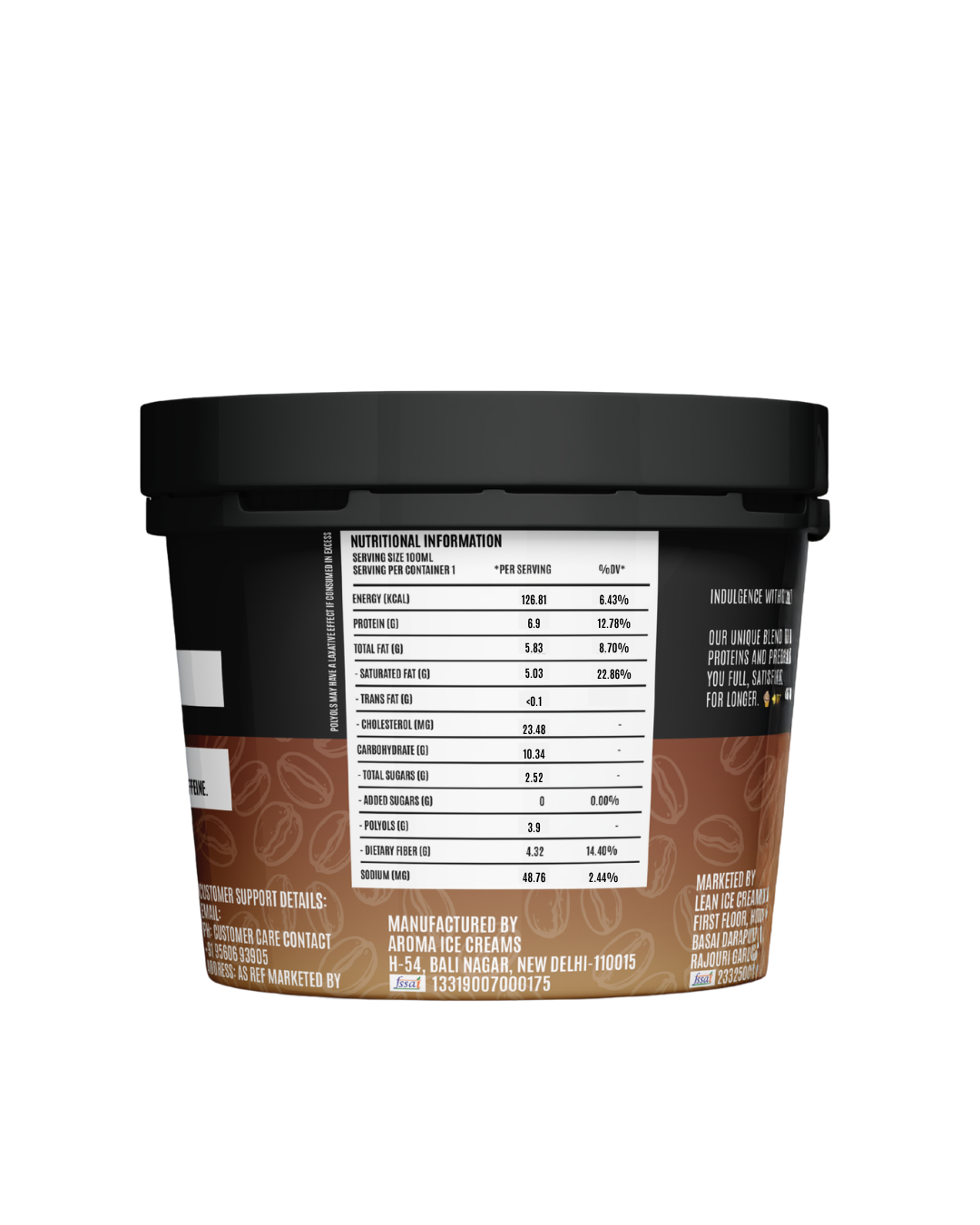 Filter Coffee nutritional info